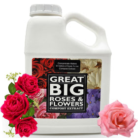 Great Big Roses soil-boost image highlights improved soil structure for thriving roses.