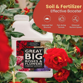 Great Big Roses root-zone-delivery image shows immediate nutrient delivery to roots.