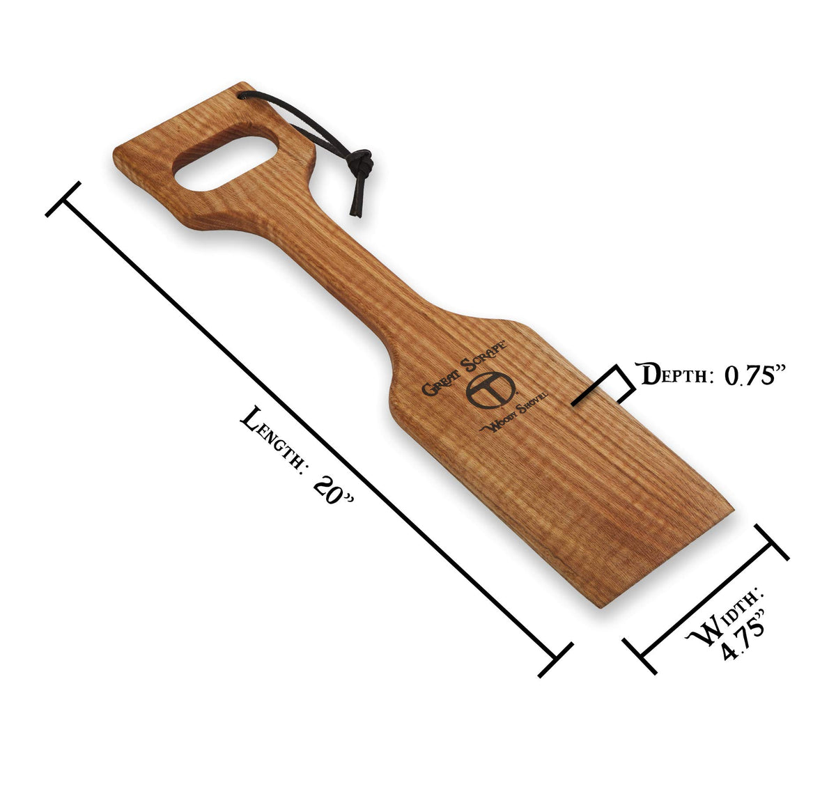 Solid red oak and beech construction delivers durability