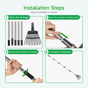 GreatBuddy ideal for tight spaces around shrubs and flower beds.
