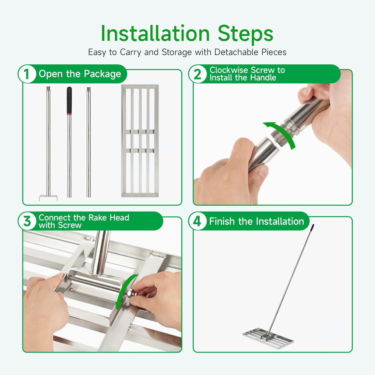 GreatBuddy easy assembly using screws for quick setup.