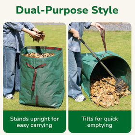 GreatBuddy bag features two reinforced handles for simple carrying.