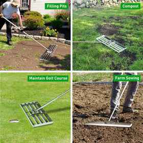 GreatBuddy wide application suits lawns gardens and small fields.