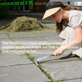 GREBSTK edge along walkways creates a neat border for clean lines.