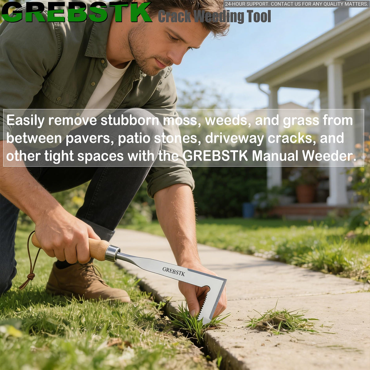 GREBSTK trusted by homeowners and landscapers for quick effective weeding