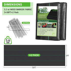 Gree-Mac heavyweight garden cloth shown flat for irrigation-friendly soil