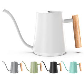 Green Moon water can with long spout for precise indoor plant watering