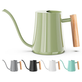 Green Moon watering can with long spout for precise indoor watering