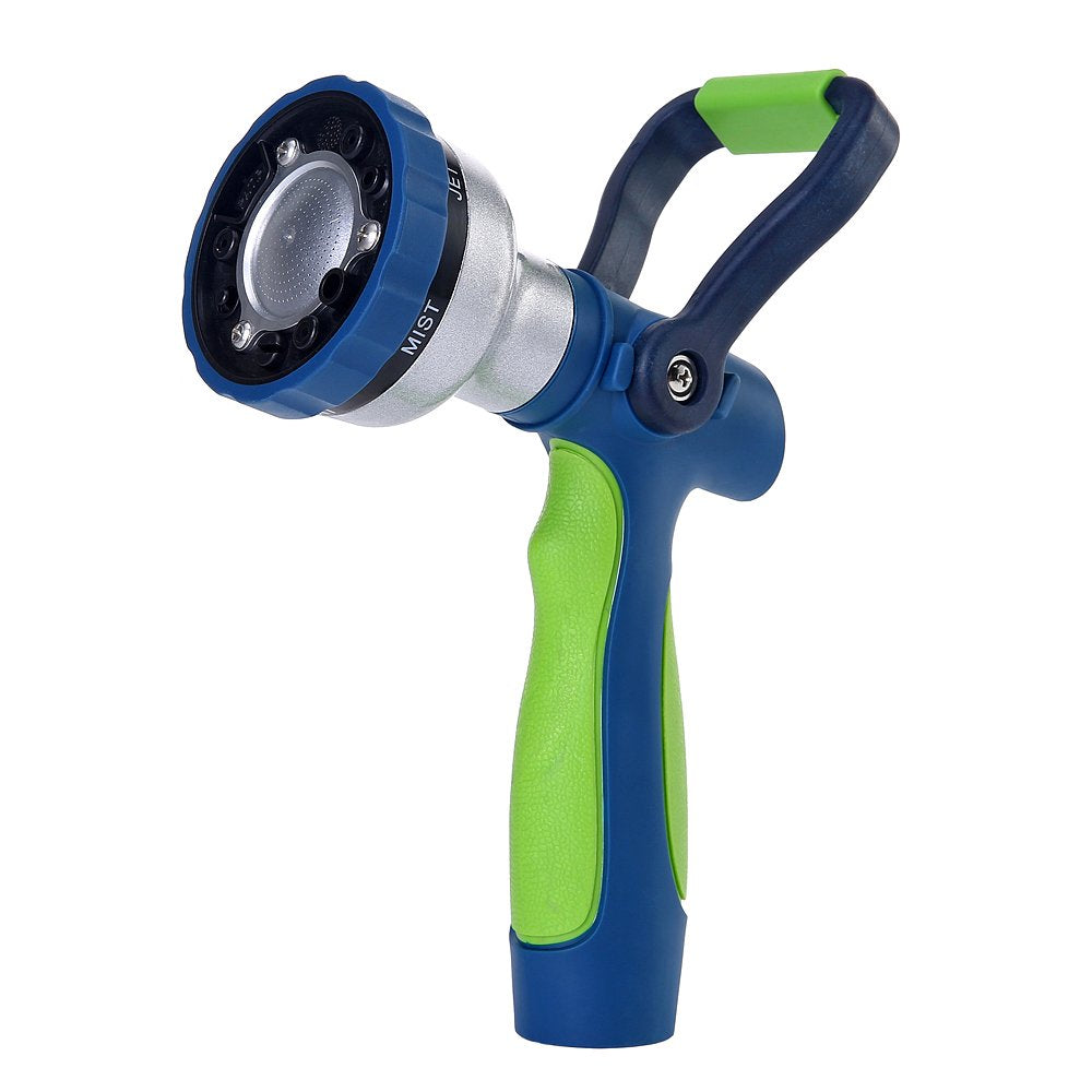 GREEN MOUNT New Patent Garden Hose Nozzle showcasing a compact design for precise watering.