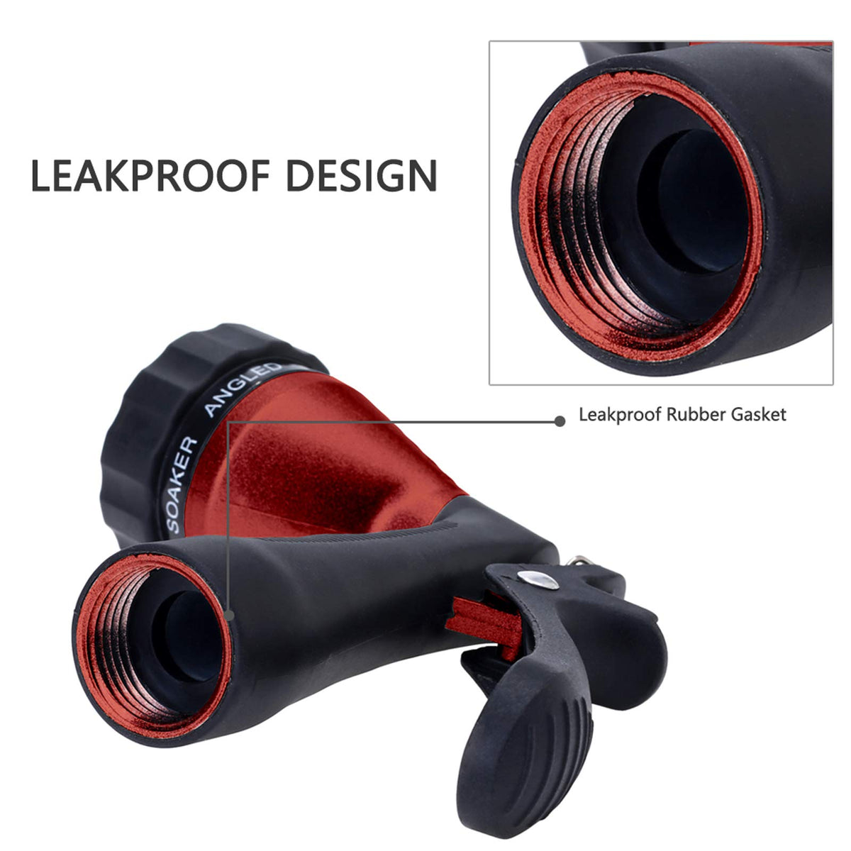Green Mount quick attach detach design simplifies hose connection