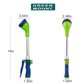GREEN MOUNT watering wand angled pattern for beds and corners