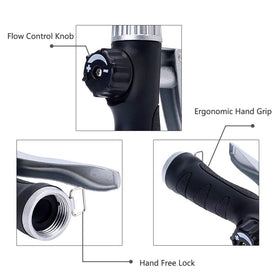 GREEN MOUNT hold-open clip allows continuous spraying without tiring.