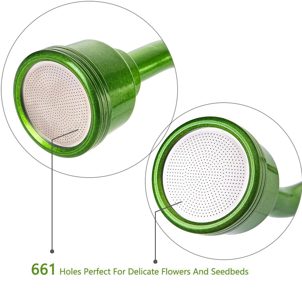 GREEN MOUNT Watering Wand rubber foam protects wear points.