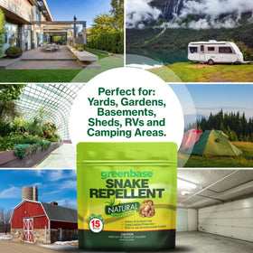 Greenbase easy-apply balls for campsites, RVs, and outdoor storage