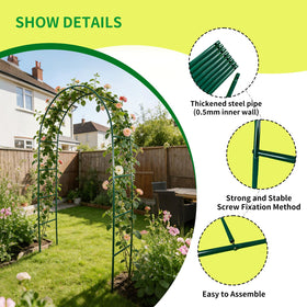 GreenGiggle anti-wobble assembly ensures quick setup with stable frames.