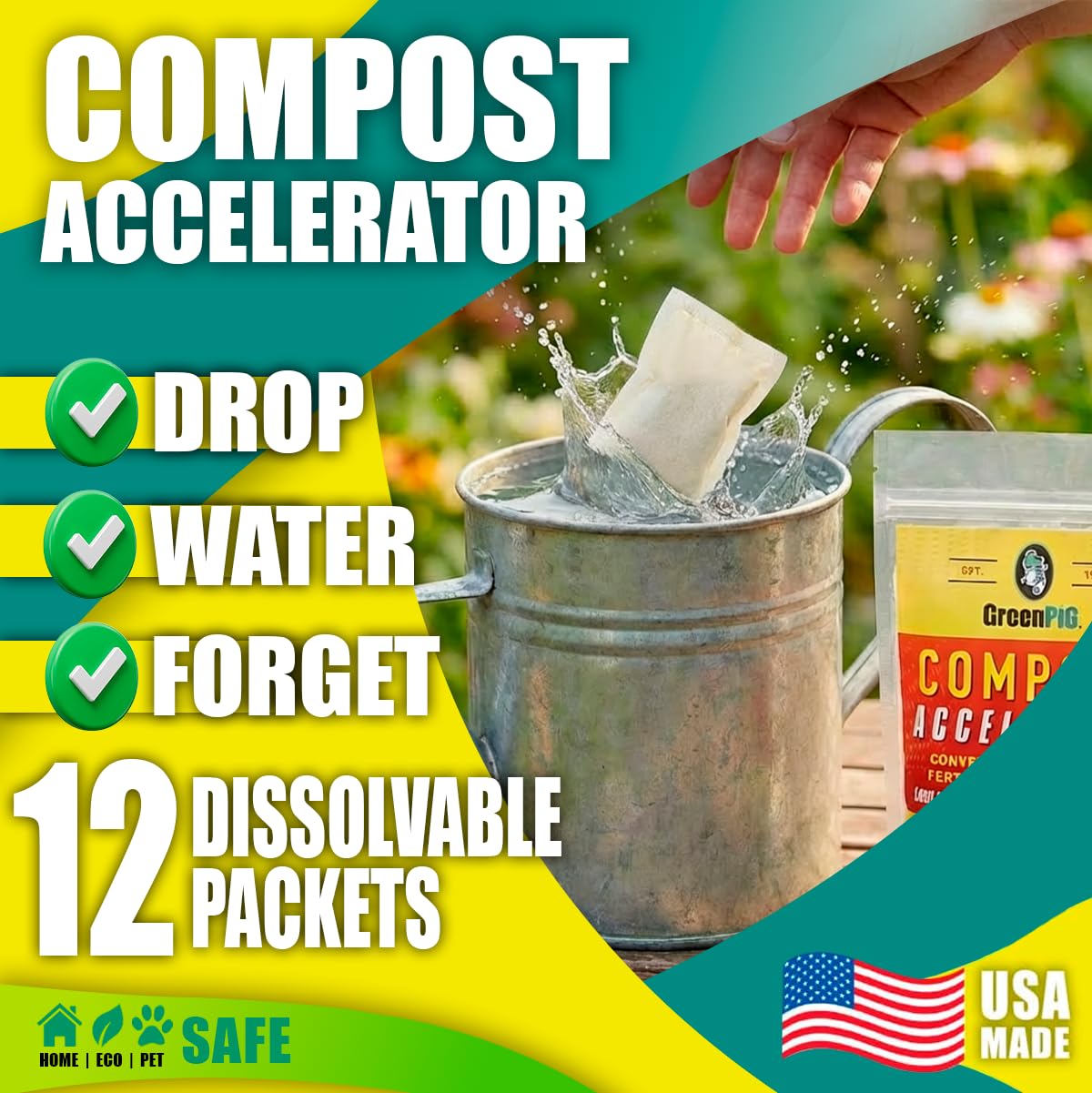 GreenPig compost humus ready for gardens, beds, and lawns.