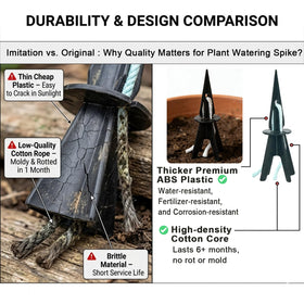 GreenShip anti-drop design keeps spikes secure during handling