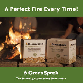 GreenSpark pizza oven ignition for clean, fast heat-up