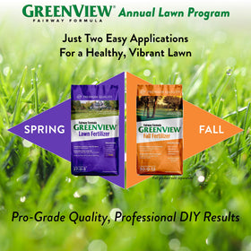 GreenView Fairway Formula phosphates-free nitrogen supports waterways