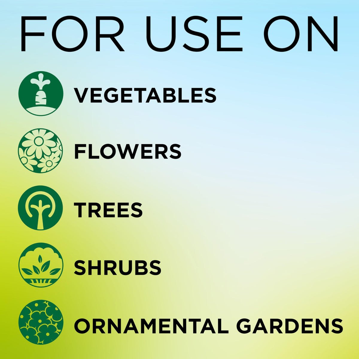 Coverage up to 1,050 square feet with GreenView multi-purpose fertilizer.