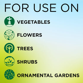 Coverage up to 1,050 square feet with GreenView multi-purpose fertilizer.