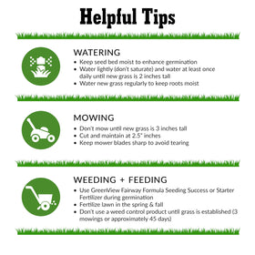 GreenView Pure Grass Seed thrives in all soil types for flexibility