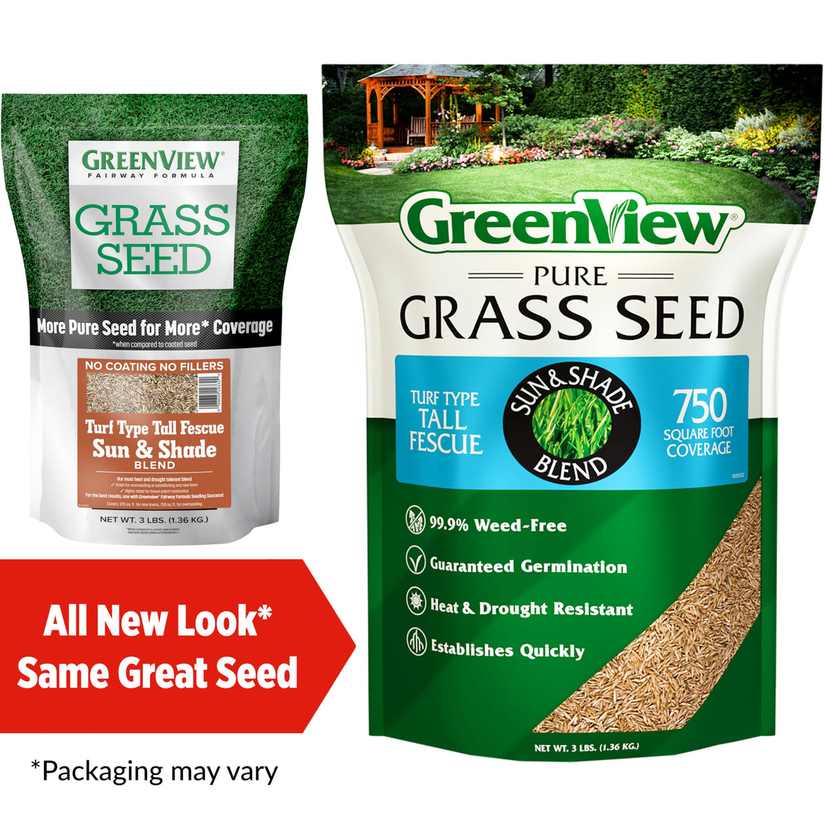 GreenView Pure Grass Seed drought and heat resistance for tough summers