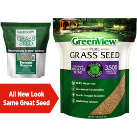GreenView Pure Grass Seed germinating in 7–12 days