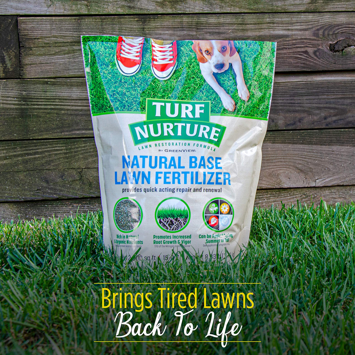GreenView Turf Nurture reduces drought stress on grass.