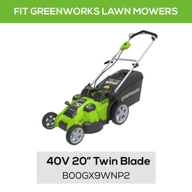Greenworks 10-inch blade set for 25302, designed for easy installation.