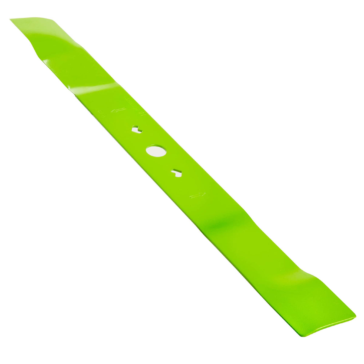 GreenWorks 20-inch blade for compatible mowers delivers clean, even cuts.