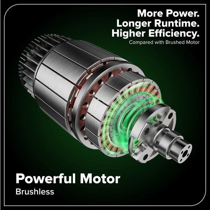Greenworks 24V comfort grip reduces fatigue during trimming