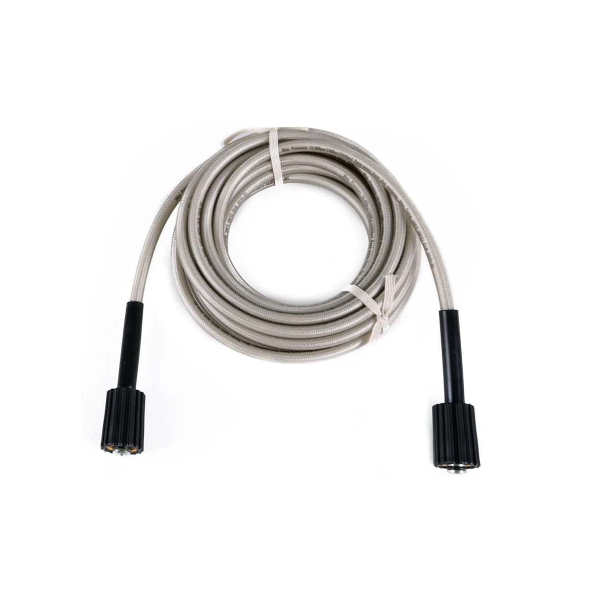 Greenworks 25ft universal pressure washer hose attachment offers extended reach for exterior cleaning