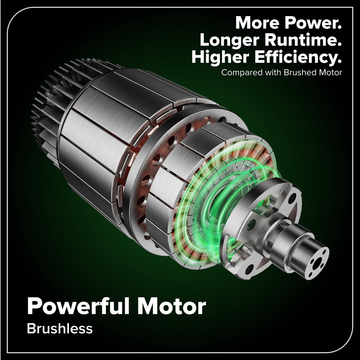Greenworks 80V trimmer bump feed head enables quick line advancement
