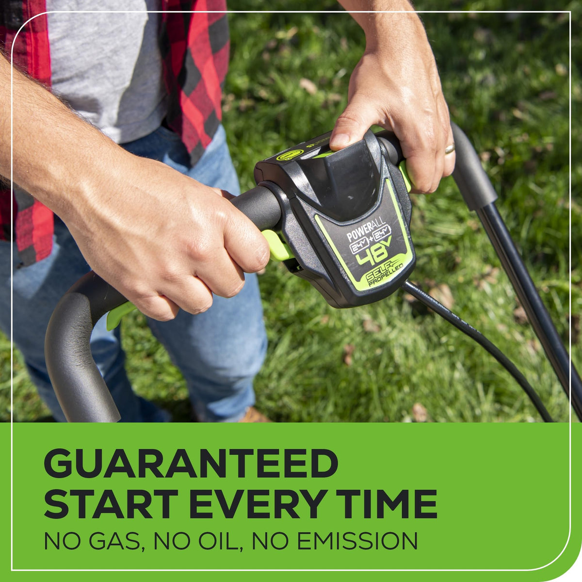 Greenworks dual-port rapid charger for fast battery recharging