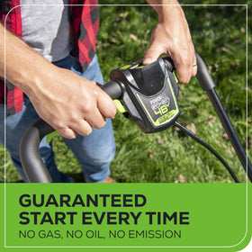 Greenworks dual-port rapid charger for fast battery recharging