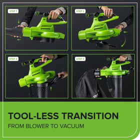 Greenworks ergonomic-lightweight-design enables comfortable all-day use