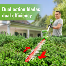 Greenworks lightweight design reduces user fatigue