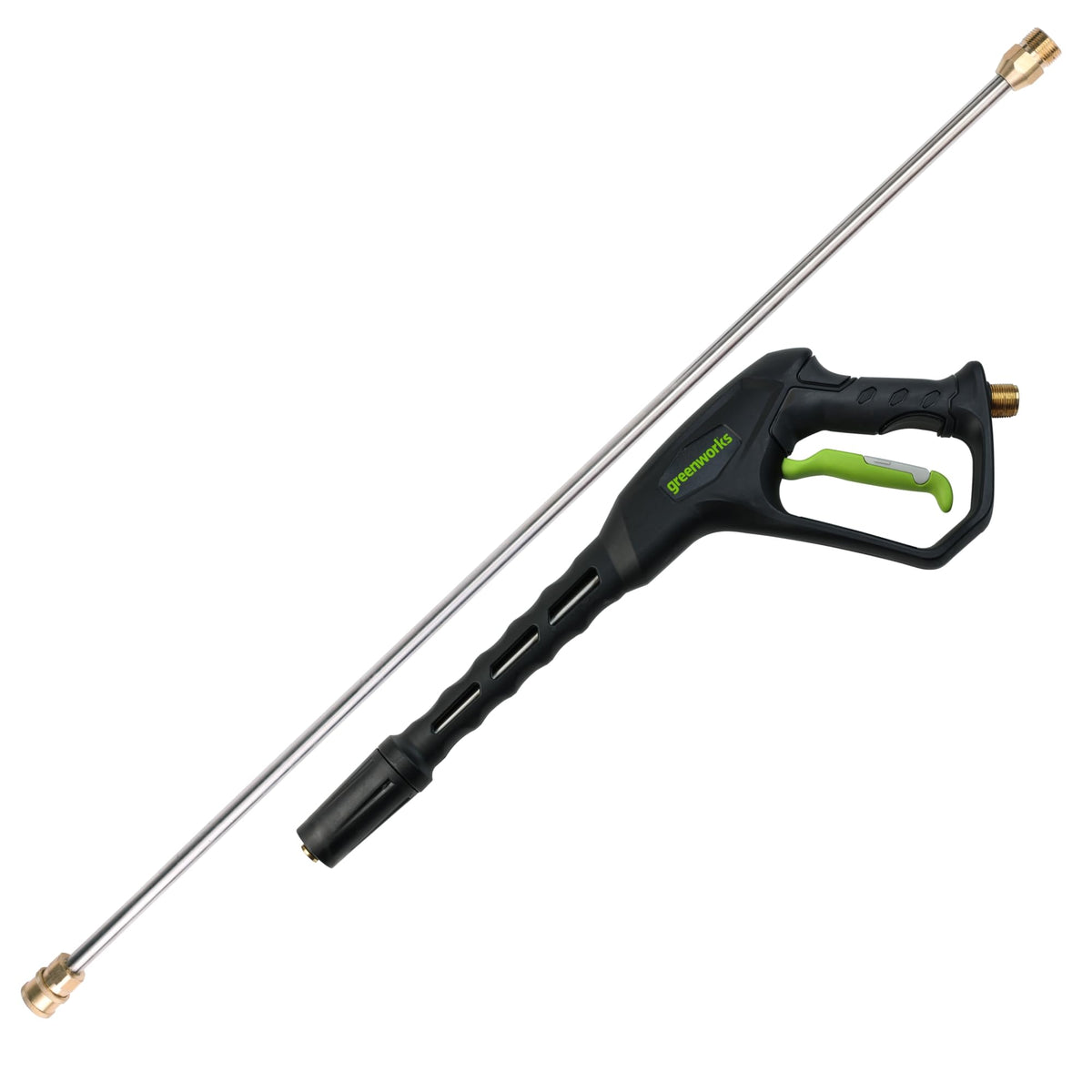 Greenworks metal spray gun for 4500 PSI systems with solid grip and durable metal build