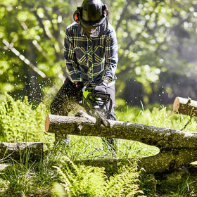 Greenworks Pro 60V platform image showing scalable yard tool ecosystem.