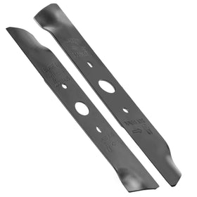 Greenworks replacement blades for Twin Force 25302, right and left pairing for balanced cutting.