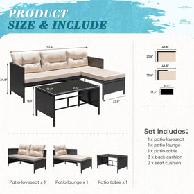Greesum thick cushions providing all-day outdoor comfort