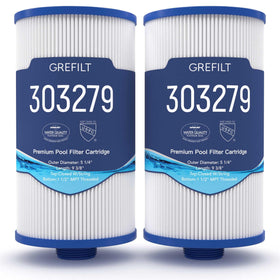Grefilt hot tub filter compatible with Watkins 303279 for a secure fit and reliable filtration.