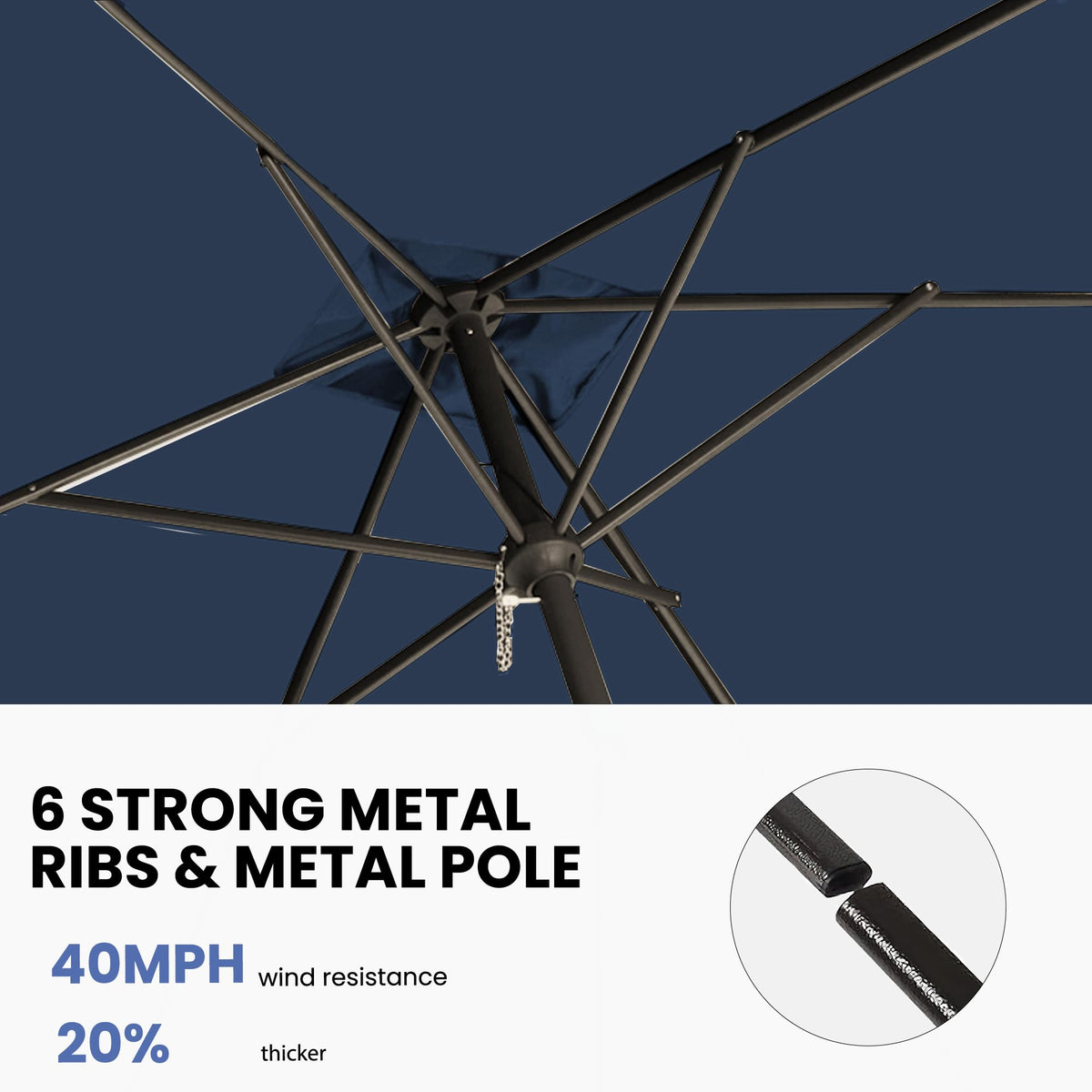 GREFORG rust-resistant frame with powder-coated finish.