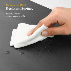 Grenebo kneeling pad base is water-resistant and easy to wipe clean