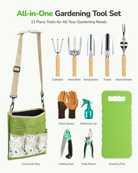 Grenebo SK-5 carbon steel tools resist rust for reliable garden tasks