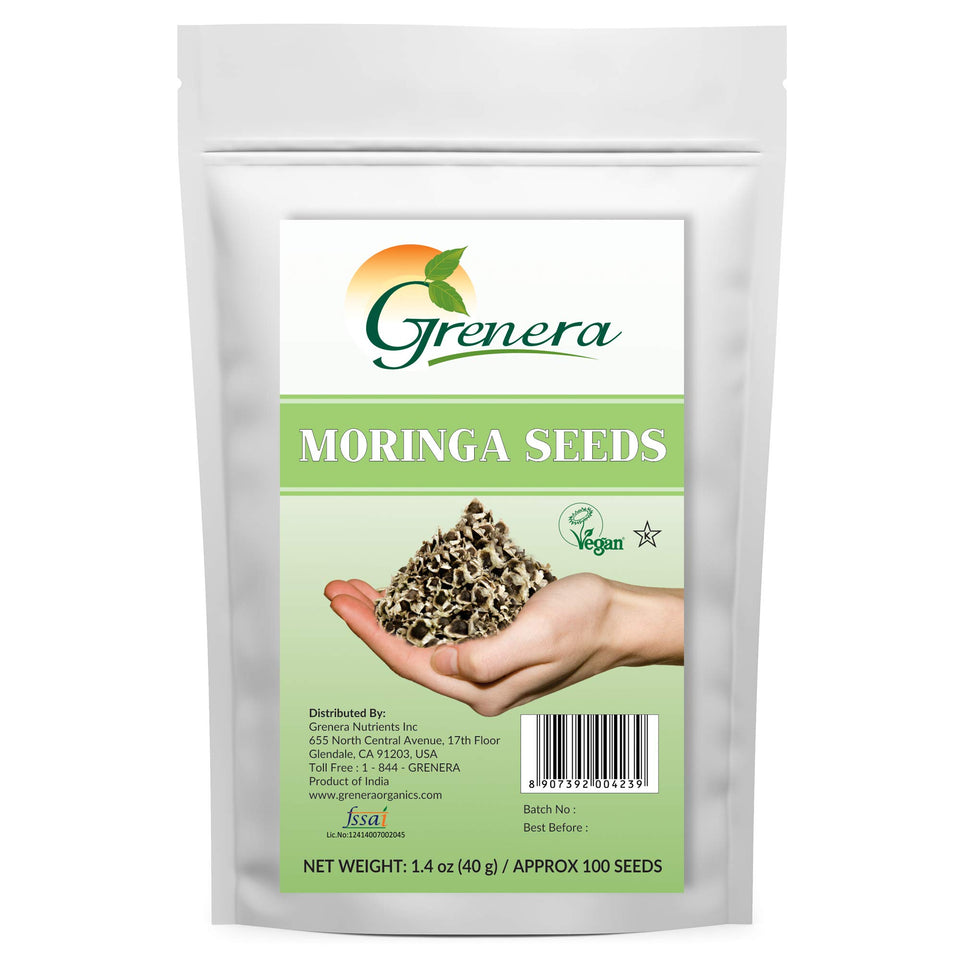 Grenera Moringa Seeds 100-pack ready for home planting and fresh harvests