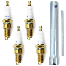 GREPSPUD F7TC spark plug ready for efficient ignition in small engines.