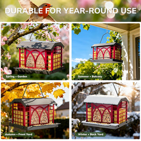 3.5 lb capacity supports longer feeding between refills