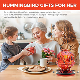 Grete Gotye Gift Ready Hummingbird Feeder for garden lovers and bird enthusiasts